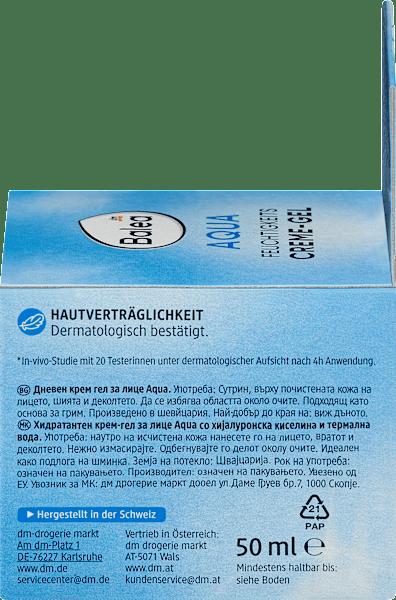 Produktbild dm Balea Aqua Feuchtigkeits Creme-Gel (50 ml, Tagescreme)