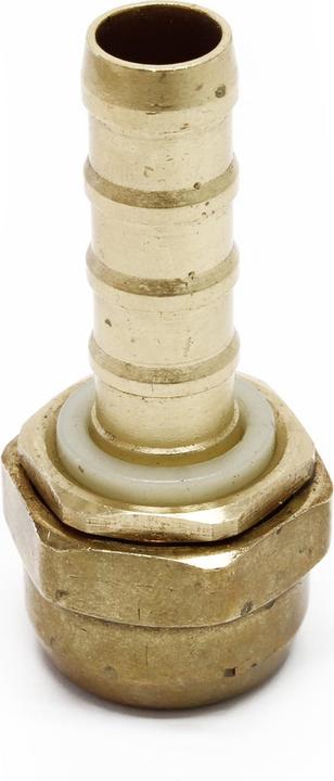 Produktbild Wiltec Spritzdüse Messing Schlauchtülle 13 mm 12bar Sprühkopf Gartenschlauch (Schlauchschelle, 13 mm)
