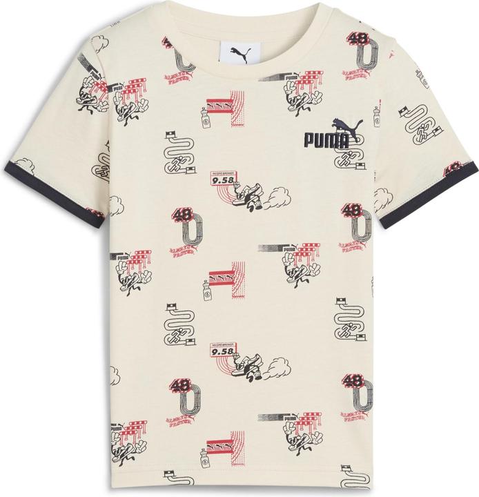 Actual product image Puma Little Runners Aop Tee Ps (116)