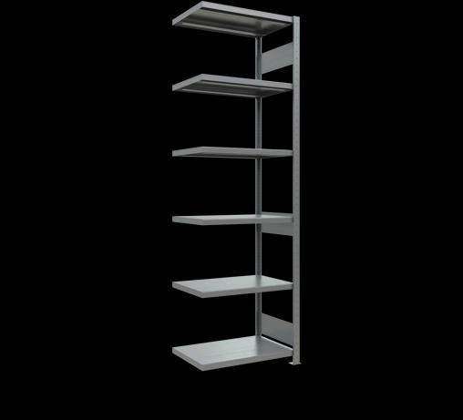 Actual product image Schulte Lagertechnik MULTIplus250 boltless add-on bay system with length bolts