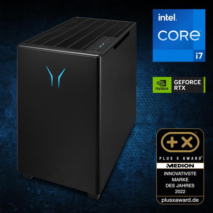 Produktbild Erazer Bandit P20 Core Gaming PC (Intel Core i7-14700F, 16 GB, 1000 GB, GeForce RTX 4060 Ti)