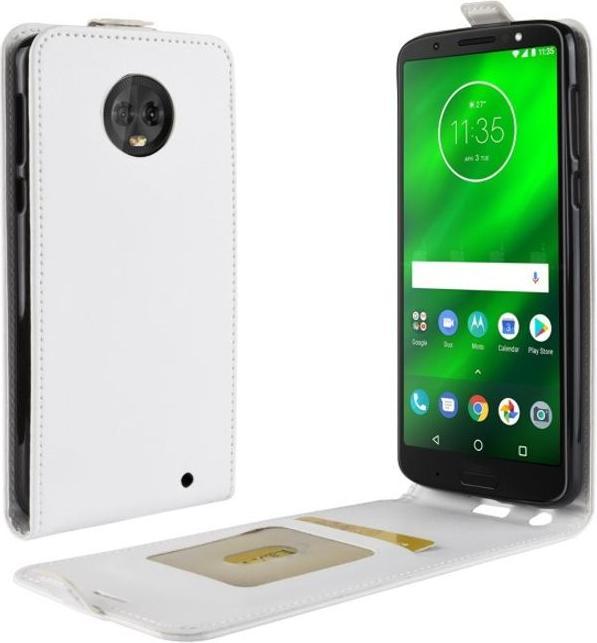 Produktbild MU Classic Crazy Horse Leder Flipcase Series (Motorola Moto G6 Plus)