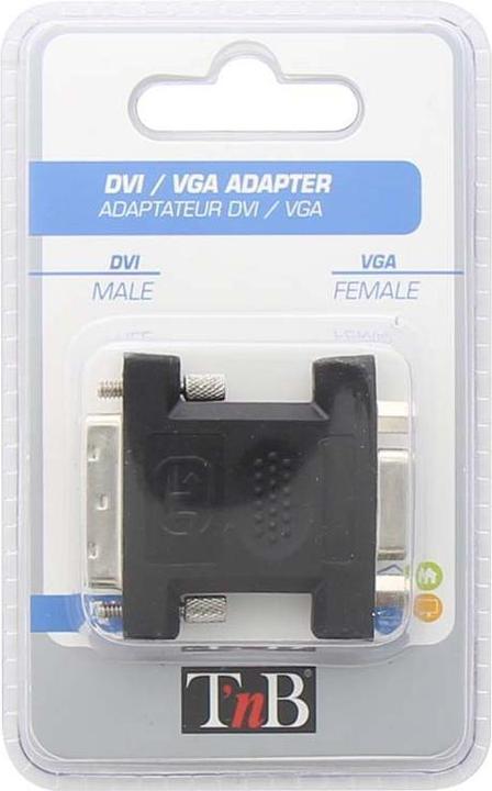 Image du produit T'nB Adaptateur Dvi-I Vers VGA M/F (Noir) (DVI)