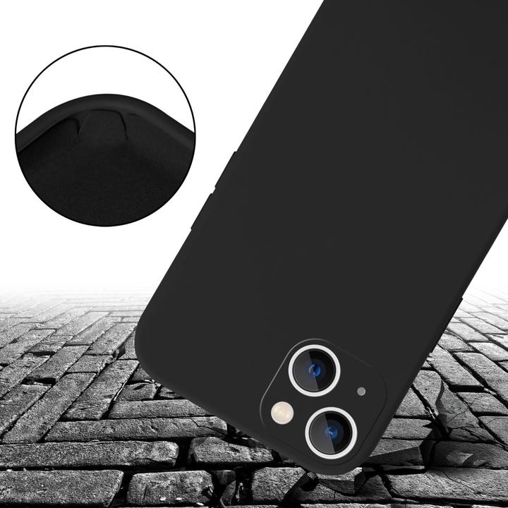 Produktbild Cadorabo Handykette für Apple iPhone 14 PLUS im TPU Handy Kette Liquid Style (Apple iPhone 14 Plus)