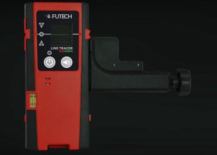 Produktbild Futech Line Tracer Laser Receiver - Rot / Grün - 50 m