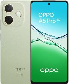 Actual product image OPPO A5 Pro 5G (256 GB, Olive Green, 6.67", Dual SIM, 50 Mpx, 5G)