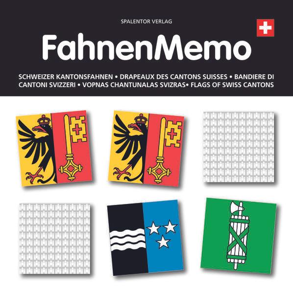 Produktbild FahnenMemo (Rätoromanisch, Französisch, Englisch, Italienisch, Deutsch)