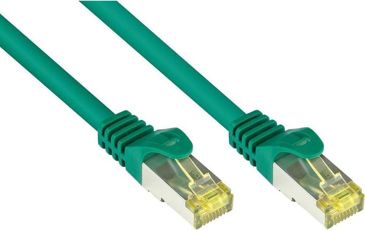 Produktbild Good Connections RJ45 Patchkabel mitCat.7 Rohkabel und Rastnasenschutz (RNS®), S/FTP, PiMF, halogenfrei, 600MHz, OFC (S/FTP, CAT7, 0.50 m)
