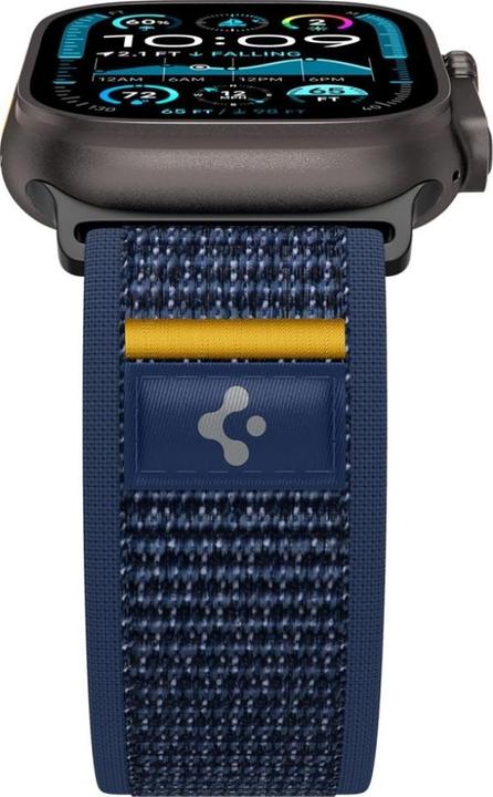 Actual product image Spigen Pasek Athlex Air do Apple Watch 6/7/8/9/10/SE/Ultra 1/Ultra 2 (44/45/46/49 mm) granatowy (44 mm, Plastic, Fabric)