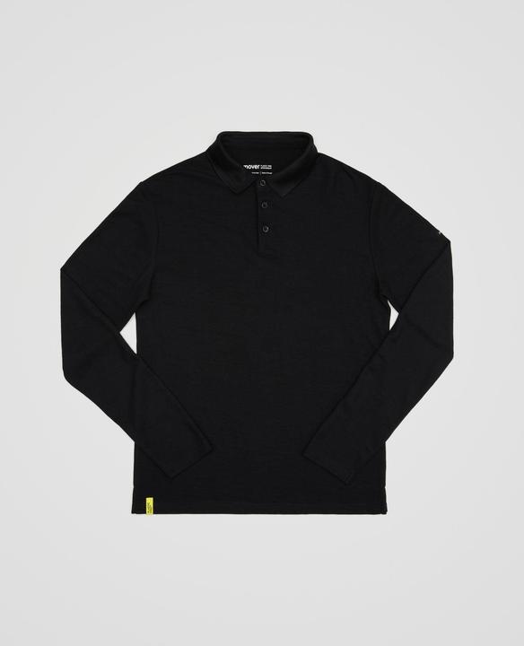 Mover Plastic Free Sportswear Long Sleeve Merino Polo