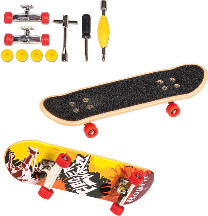 Actual product image Toi-Toys Finger skateboard 6-fold assorted (6.69")