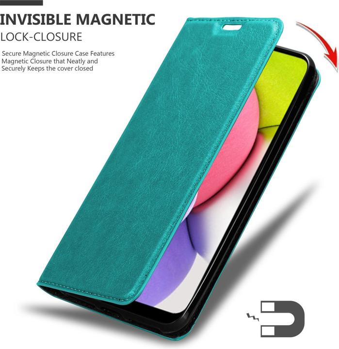 Immagine prodotto Cadorabo Libro Invis. Coperchio magnetico (Samsung Galaxy A03s)