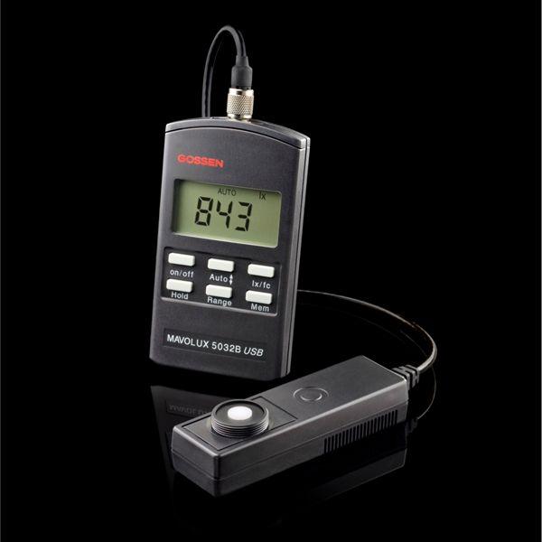 Actual product image Gossen Luxmeter MAVOLUX 5032 B USB Calibrated n
