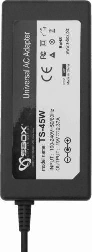 Produktbild Sbox Adapter for Toshiba notebooks TS-45W (45 W)