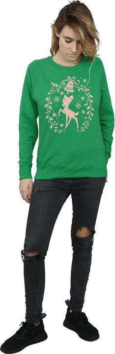 Immagine prodotto Disney Bambi Christmas Wreath Felpa Donna (XL)