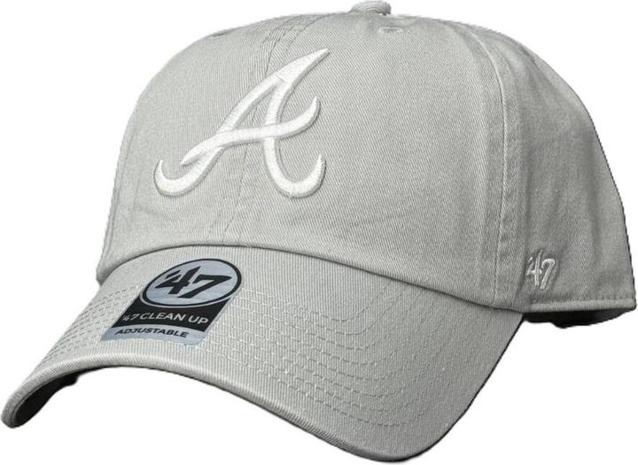47 Brand Baseball-Cap Clean Up MLB Braves (One Size)