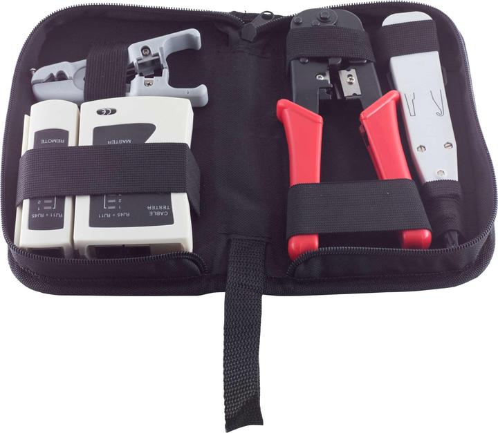 Shiverpeaks S/CONN maximum connectivity Kit d'outils, réseau, 4 pièces, avec étui