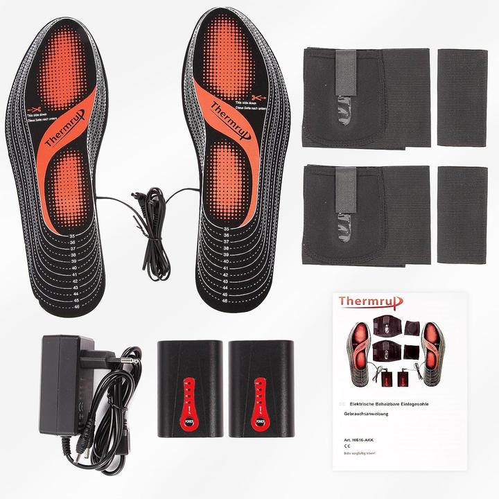 Actual product image Thermrup Heatable insoles