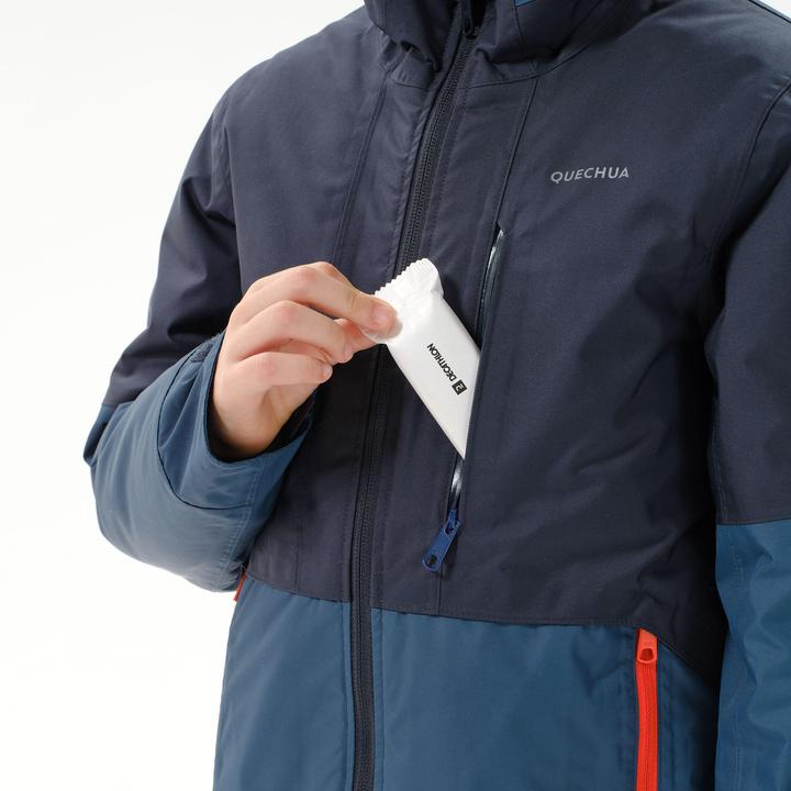 Immagine prodotto Quechua Giacca 3 in 1 per bambini taglia 122-170 impermeabile e calda fino a -9 °C per le escursioni - (140)