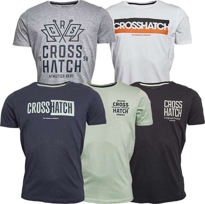 Crosshatch Logotime TShirt (5erPack)