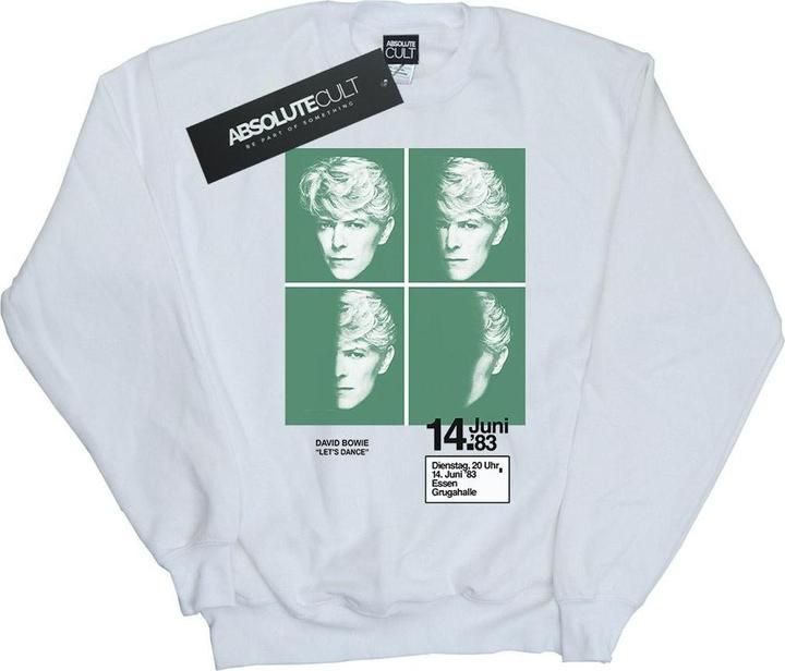 Produktbild David Bowie 1983 Concert Poster Sweatshirt (5XL)