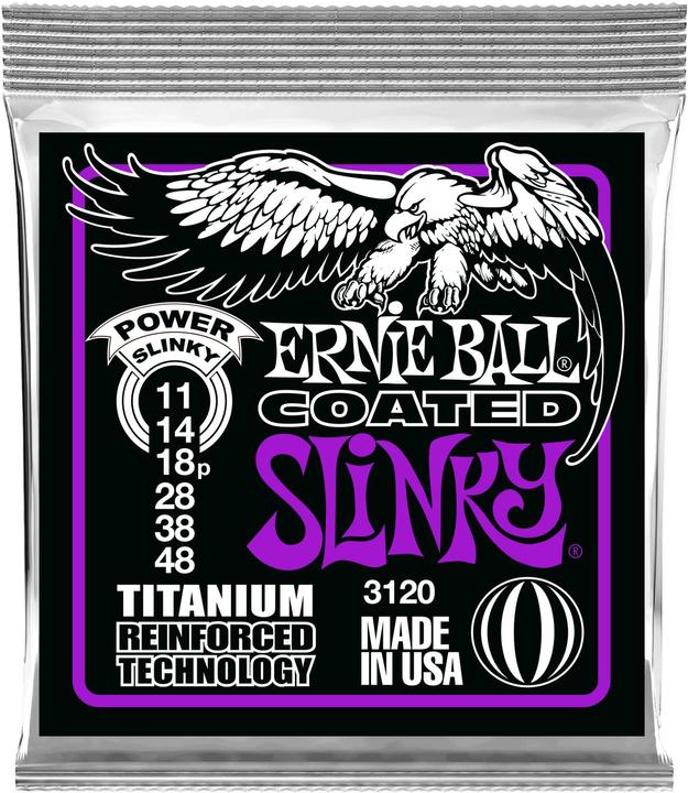 Ernie Ball Potenza Slinky (6 x, Chitarra elettrica, 0.05")