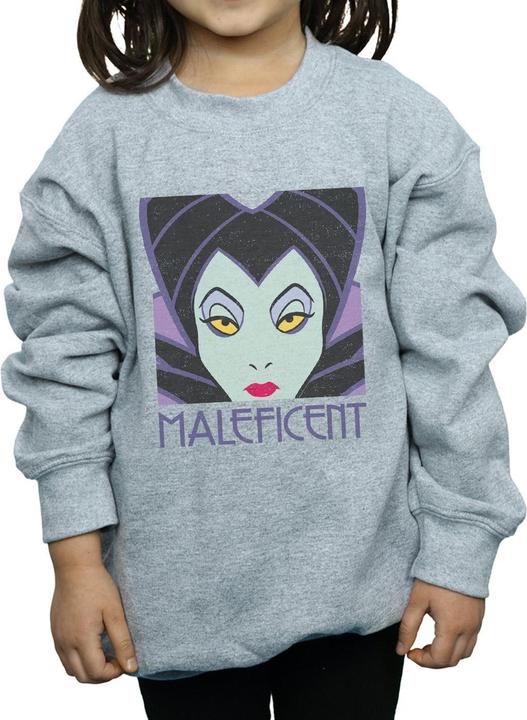 Immagine prodotto Disney Maleficent Cropped Head Felpa Ragazze (152, 158)