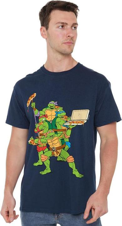 Immagine prodotto Teenage Mutant NT Pizza Party Maglietta Uomo (S)