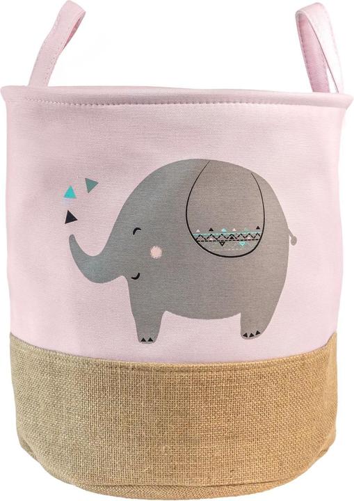 Produktbild Intirilife Aufbewahrungskorb Kinder für Wäsche Spielzeug (1 x, 37 x 37 x 41 cm)