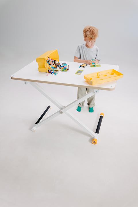 Image du produit PopTop La scrivania per bambini regolabile in altezza (115 x 65 x 86 cm)