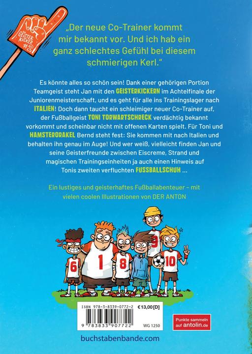 Actual product image Die Geisterkicker - Wrong Game and Popsicle (Anton Riedel, Sonja Kaiblinger, German)