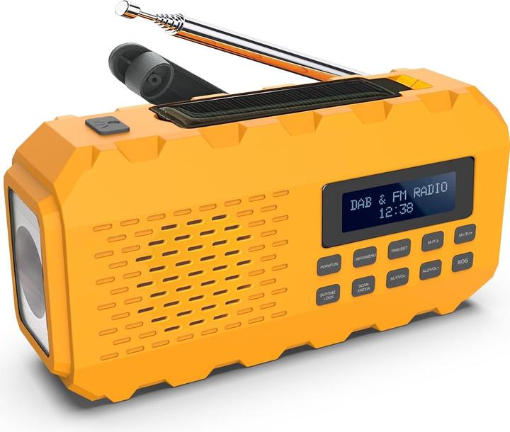 Actual product image Newtro Multifunctional crank radio (FM, DAB)