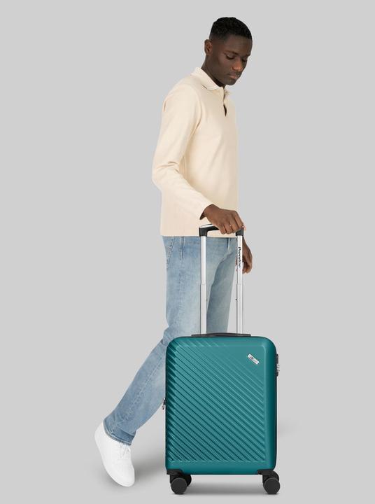 Actual product image Check.In Paradise 2.0 4 Rollen Kabinentrolley S 58 cm mit Dehnfalte (47 l, Hand luggage (up to 50 litres))