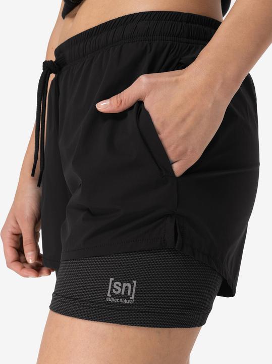 Actual product image Super Natural Women's Double Layer Shorts (S)