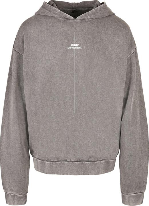 Immagine prodotto Merchcode Think Different Felpa con cappuccio oversize lavata con acido - 177369 (3XL)