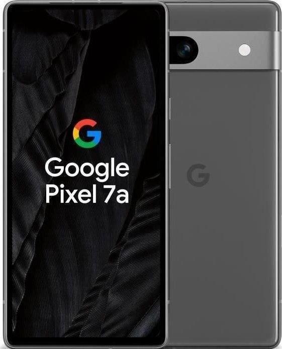 Actual product image Google Pixel 7a (128 GB, Charcoal, 6.10", SIM + eSIM, 64 Mpx, 5G)