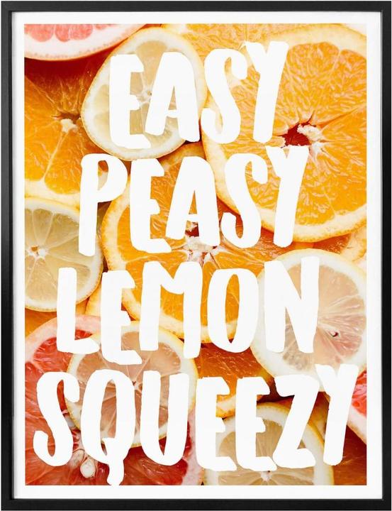 Produktbild Trenddeko Easy Peasy Lemon Squeezy (40 x 50 cm)