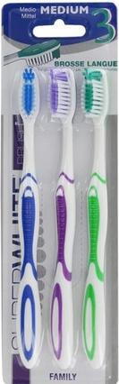 Superwhite Zahnbürste Brush 3 mittel (3 x)