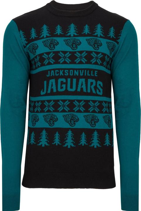 Foco NFL Ugly Sweater XMAS Pullover Jacksonville Jaguars - L (L)