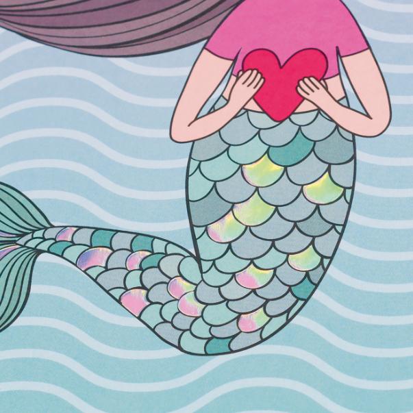 Image du produit Mermaid (A4, À rayures, Couverture souple)
