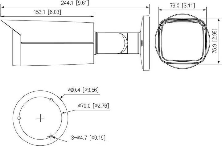 Produktbild Dahua DH-IPC-HFW3441T-ZS-S2 (2688 x 1520 Pixel)