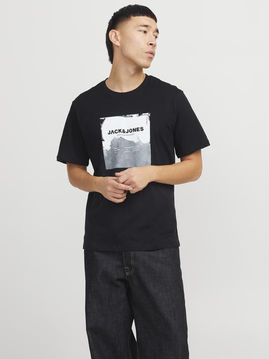Actual product image Jack & Jones Gedruckt Rundhalsausschnitt T-shirt T-shirt (S)