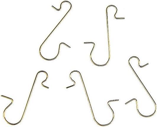 Neutral Haken für Weihnachtskugeln (50 -teilig)