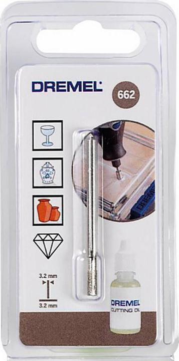 Produktbild Dremel Diamant-Glasbohrer (3.2 Millimeter)