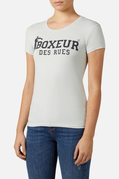 Actual product image Boxeur des Rues Basic T-Shirt With Front Logo (XL)