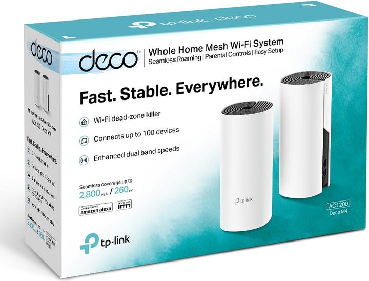 Image du produit TP-Link Deco M4 AC1200 Dualband WLAN Mesh 1-pack