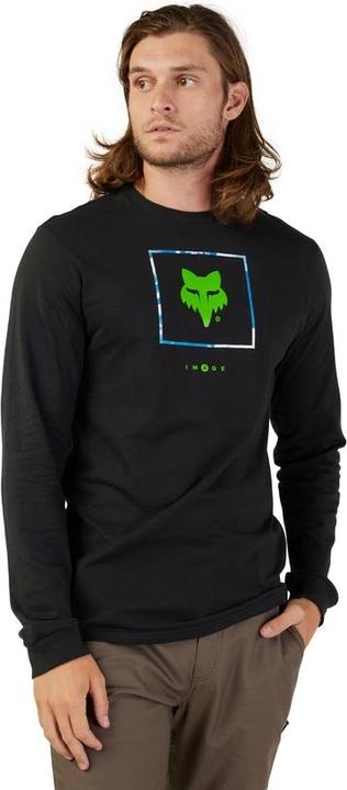 Actual product image Fox Tee 23 Atlas Ls Prem Blk M (M)