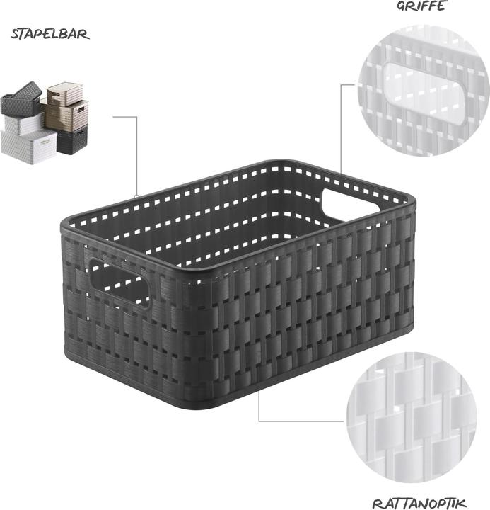 Actual product image Rotho Country (1 x, 23.7 x 15.8 x 10.8 cm)