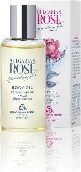 Immagine prodotto Rose Olio per il corpo con olio di rosa, olio di mandorla e vitamina E Bulgarian Signature Spa 3.4 (Olio corpo, 100 ml)