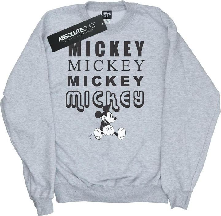 Disney Mickey Mouse Sitting Sweatshirt Jungen
